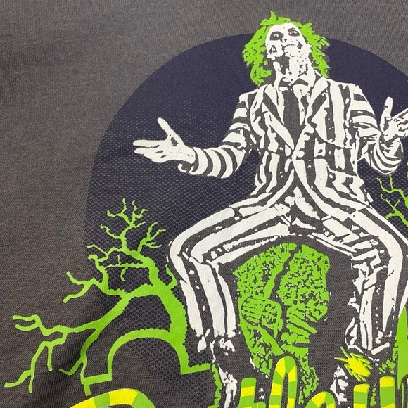 Beetlejuice Beetlejuice Beetlejuice Sweatshirt Licensed Merch Oversized Small - Picture 3 of 7